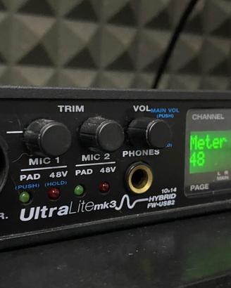 Motu Ultralite MK3 Hybrid - Interfaccia audio