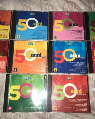 COLLANE 50 ANNI DI MUSICA ITALIANA INTERNAZIONALE