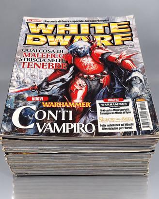Lotto di 25 Riviste White Dwarf – Games Workshop  