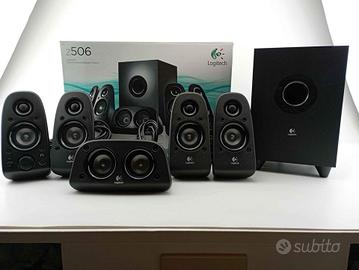 Impianto audio 5+1 per PC Logitech Z506