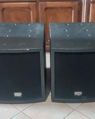 2 sub + satelliti Dap Audio mate 12