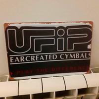 Targa metallo Piatti UFIP Pistoia