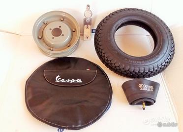 Ruota di scorta con Reggiruota per Vespa 125 150