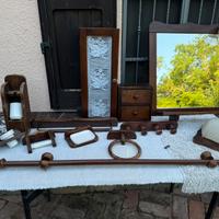 Accessori  bagno in legno