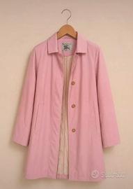 Vintage Trench rosa Burberrys' Car Coat spolverino