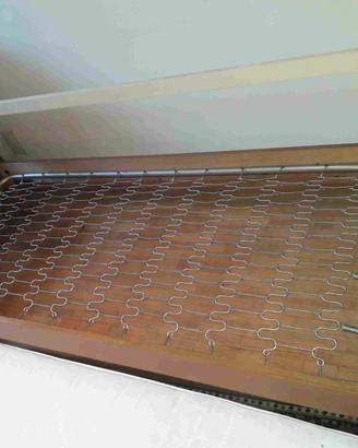 Letto con Struttura in legno + rete + materasso