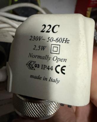 WATTS 22C ATTUATORE ELETTROTERMICO 22C230NA2