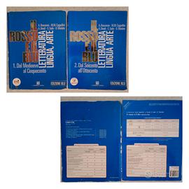 Due Libri di Letteratura "Il Rosso e il Blu"  2012