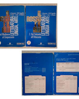 Due Libri di Letteratura "Il Rosso e il Blu"  2012