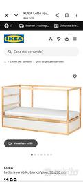 letto singolo Ikea kura