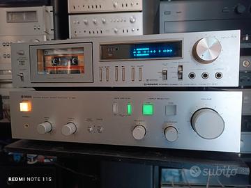 Piastra C.Pioneer Serie Blu & Amplificatore Yamaha