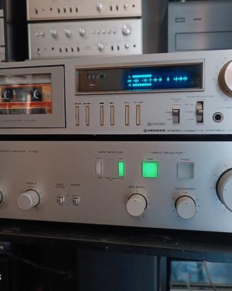 Piastra C.Pioneer Serie Blu & Amplificatore Yamaha