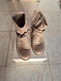 Stivaletti estivi beige Alesya