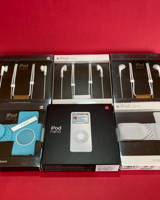 Apple iPod nano 1ª gen. vintage set [SIGILLATO]