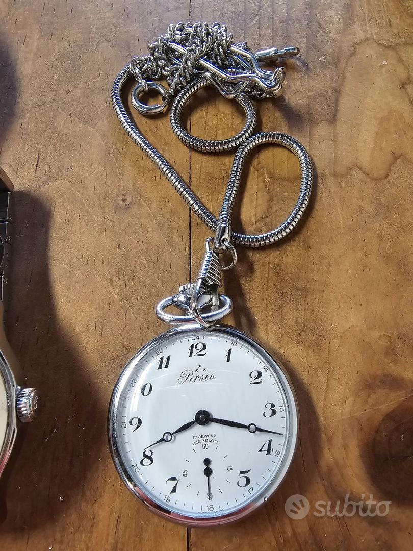 Orologio da taschino ferrovie dello stato Abbigliamento e