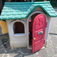 Casetta chicco per esterno giardino giochi