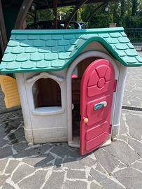 Casetta chicco per esterno giardino giochi