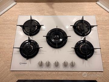 Piano cottura indesit 5 fuochi