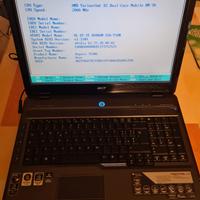 notebook Acer Aspire 7530 G guasto