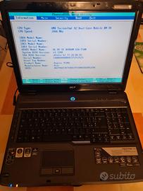 notebook Acer Aspire 7530 G guasto