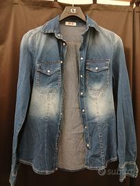 camicia jeans donna taglia s