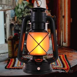 Lanterna da Tavolo Stile Retrò Lampada a LED