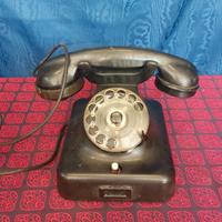 Vecchio Telefono siemens Nero Vintage Ministerial