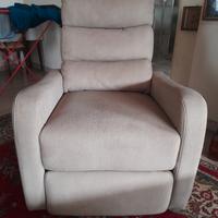 poltrona reclinabile manuale