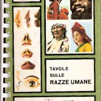 TAVOLE SULLE RAZZE UMANE   1968