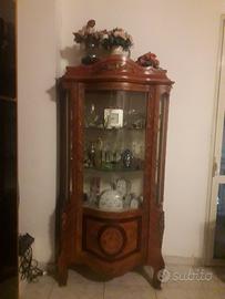 vetrina in bois de rose 