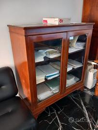 Vetrina bassa d'antiquariato  stile inglese