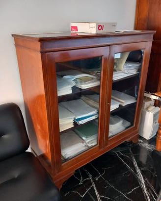 Vetrina bassa d'antiquariato  stile inglese