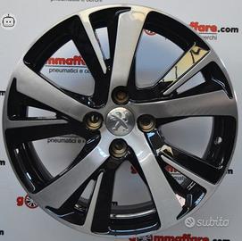 4 cerchi lega peugeot 2008 r17 lt1660