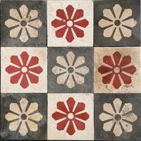 Cementine e graniglie antiche, mattonelle decorate