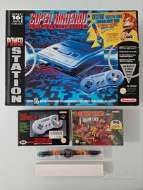 Super Nintendo SNES  Pal Boxato + accessori 