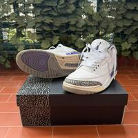 Jordan 3 dark iris 45.5