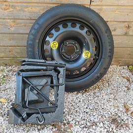 Ruotino di Scorta 5x110 16" 125/85 con Cric 