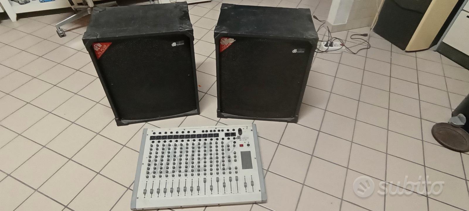 Casse amplificate e mixer db tecnologies Audio/Video In vendita a Vibo Valentia