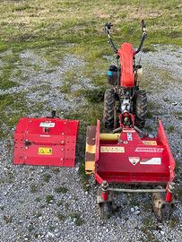 Motocoltivatore Barbieri Laser con trincia e fresa
