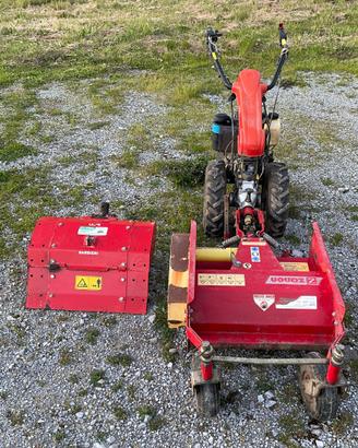 Motocoltivatore Barbieri Laser con trincia e fresa
