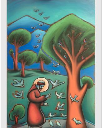 olio su Tavola, quadro 