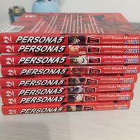 Manga Persona 5 volumi  1-2-3-4-5-6-10-11