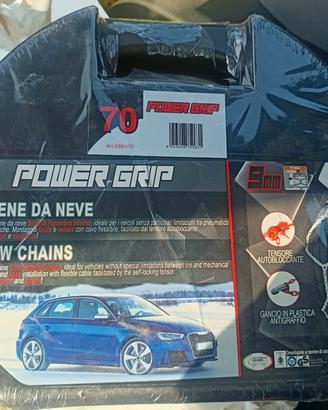 Catene da Neve Power Grip 70 Nuove 9mm