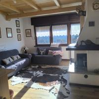 Mansarda vista dolomiti