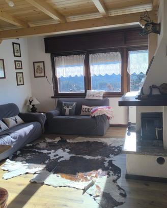 Mansarda vista dolomiti