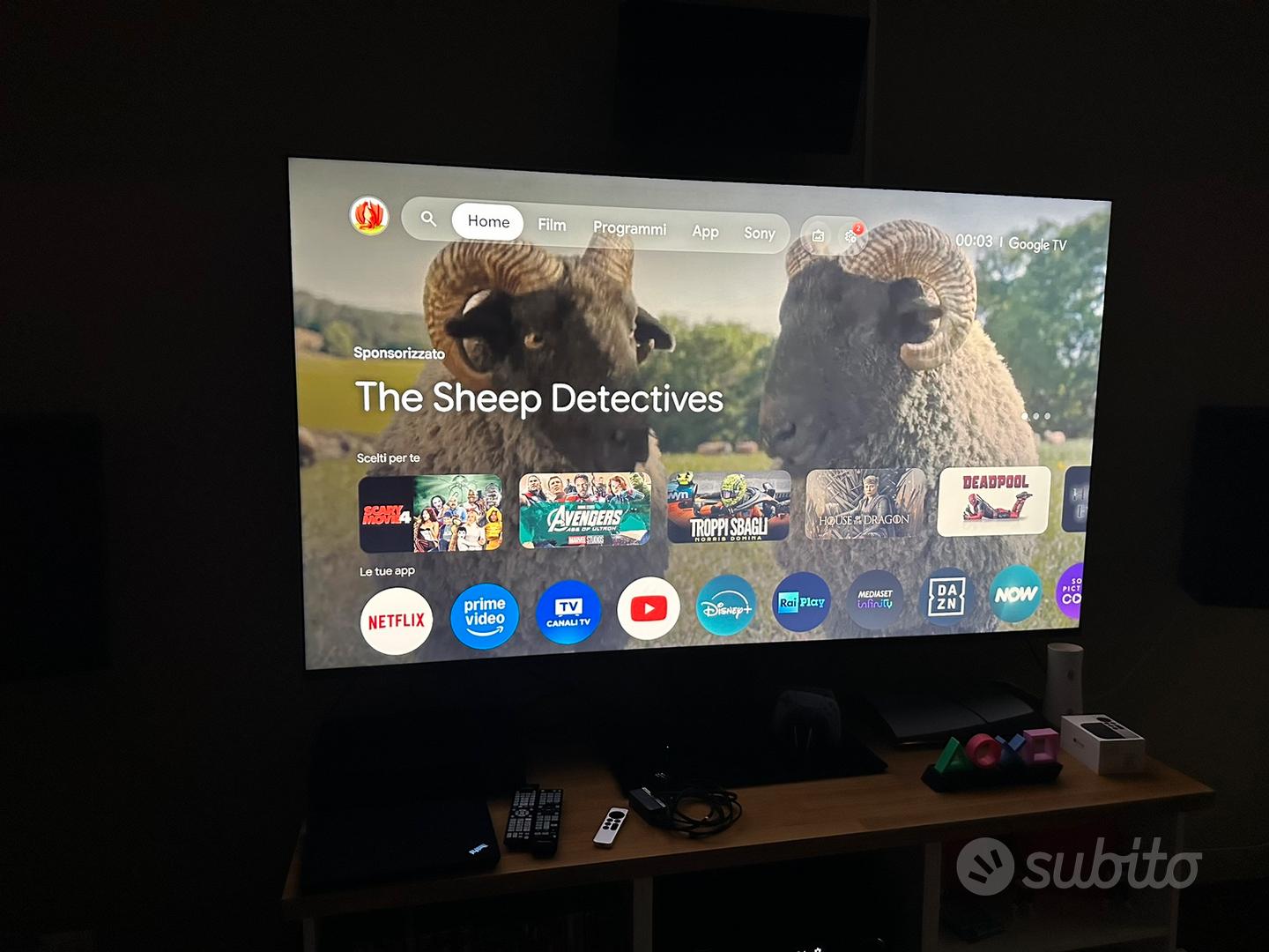 Sony Bravia 7 Mini-Led 85 pollici