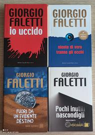 Giorgio Faletti set 4 libri thriller