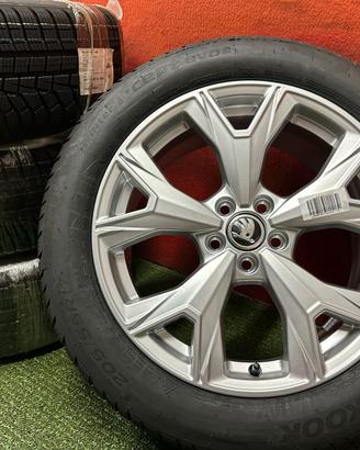 Cerchi Skoda Kamiq Invernali Nuove 205 55 17