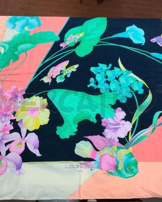 FOULARD LEONARD PARIS PESCI FIORI