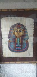 papiri egiziani incorniciati 